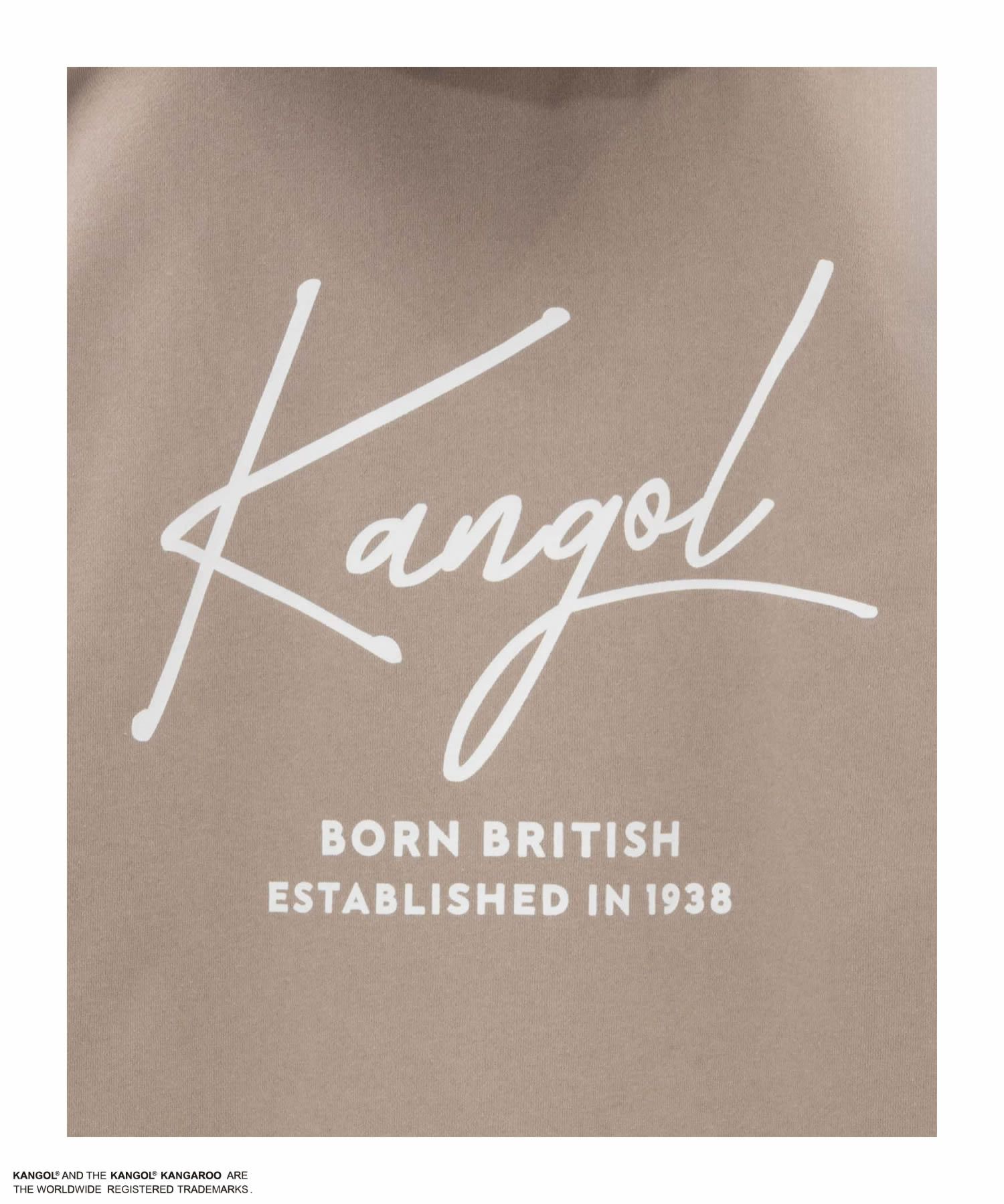 KANGOL  裏起毛フェイクレイヤードパーカー メンズ商品画像-16