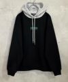 THRASHER 裏起毛胸刺繍フーディー メンズ