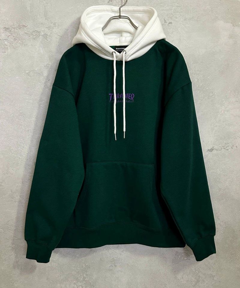 [期間限定価格]THRASHER  裏起毛胸刺繍フーディー メンズ商品画像-5