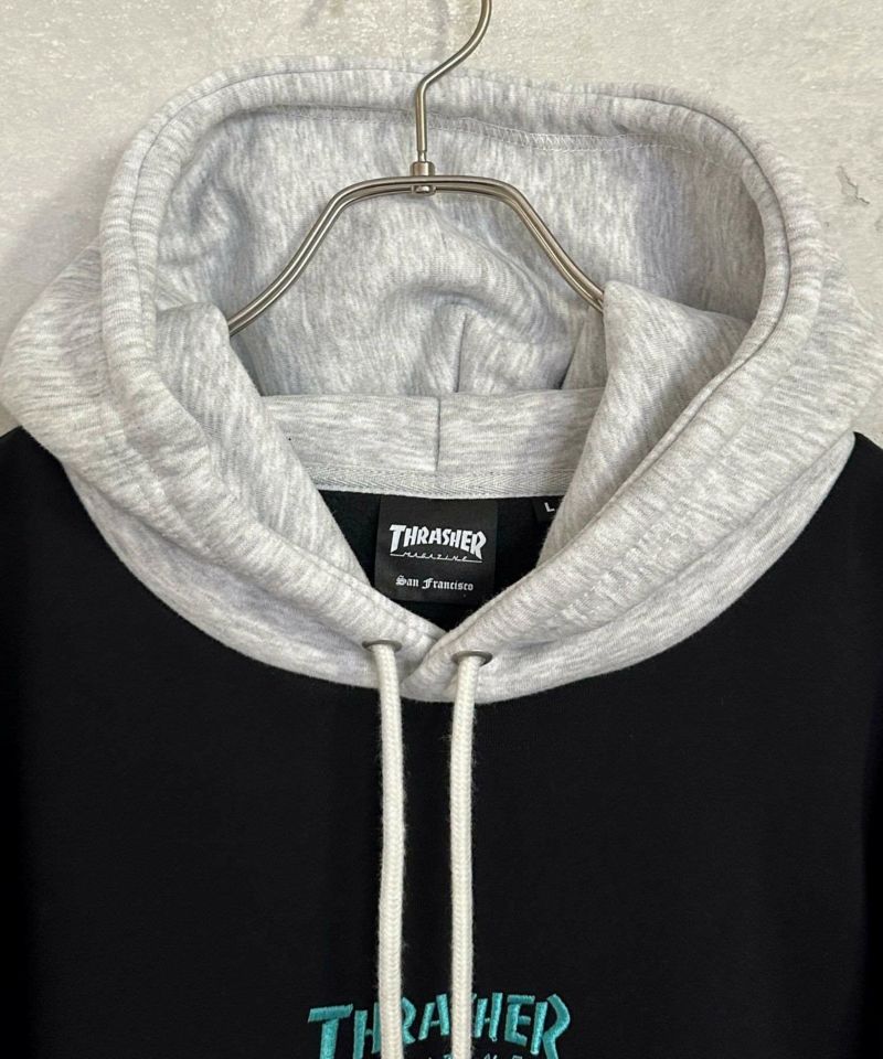 THRASHER 裏起毛胸刺繍フーディー メンズ商品画像-10