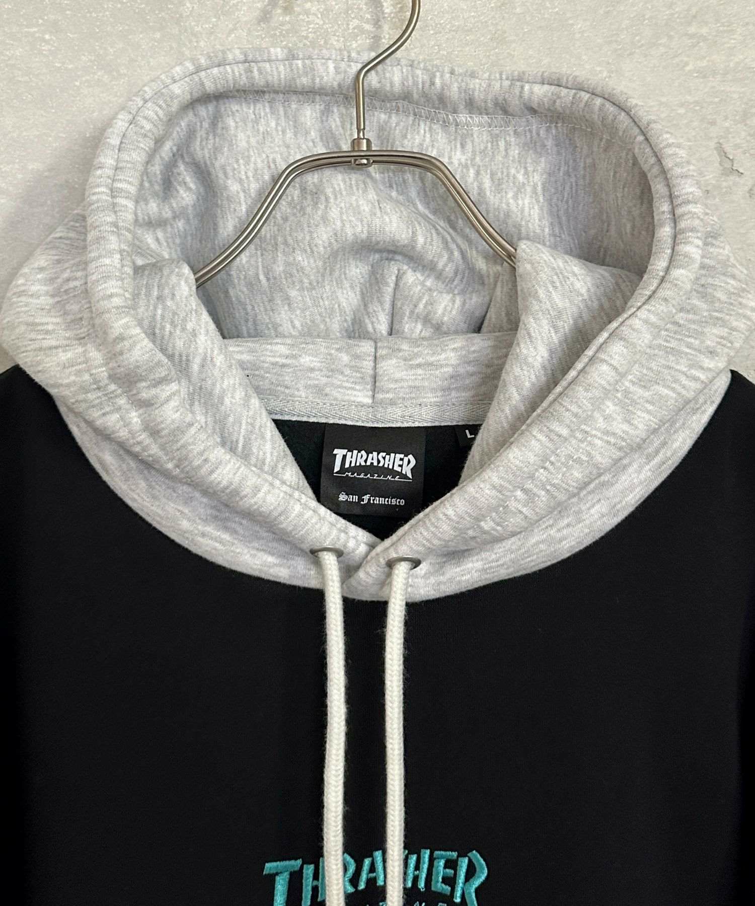 [期間限定価格]THRASHER  裏起毛胸刺繍フーディー メンズ商品画像-10