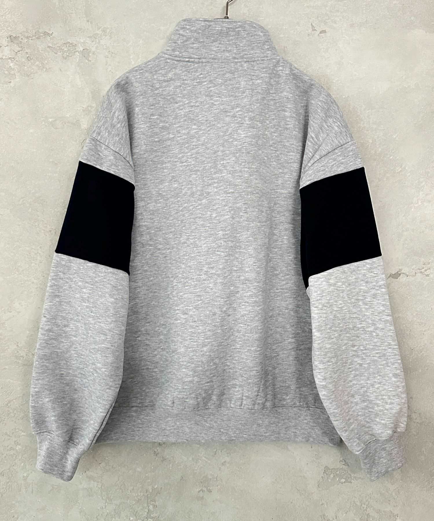 THRASHER 裏起毛切替ハーフジップ メンズ