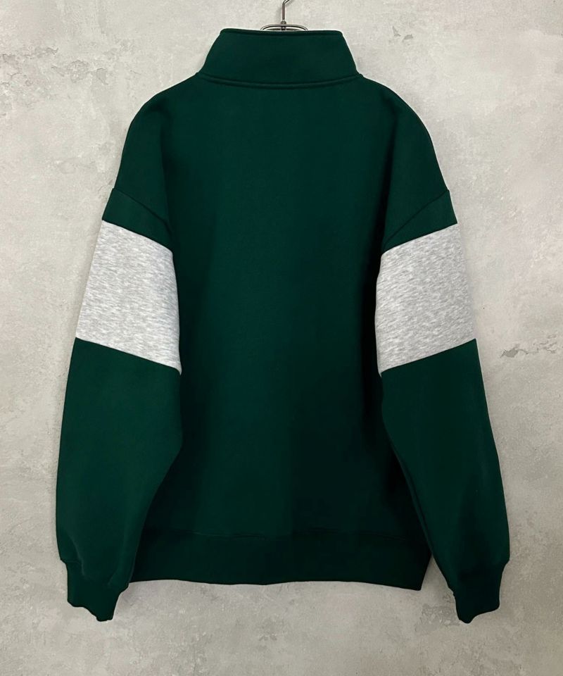 [期間限定価格]THRASHER  裏起毛切替ハーフジップ メンズ商品画像-6