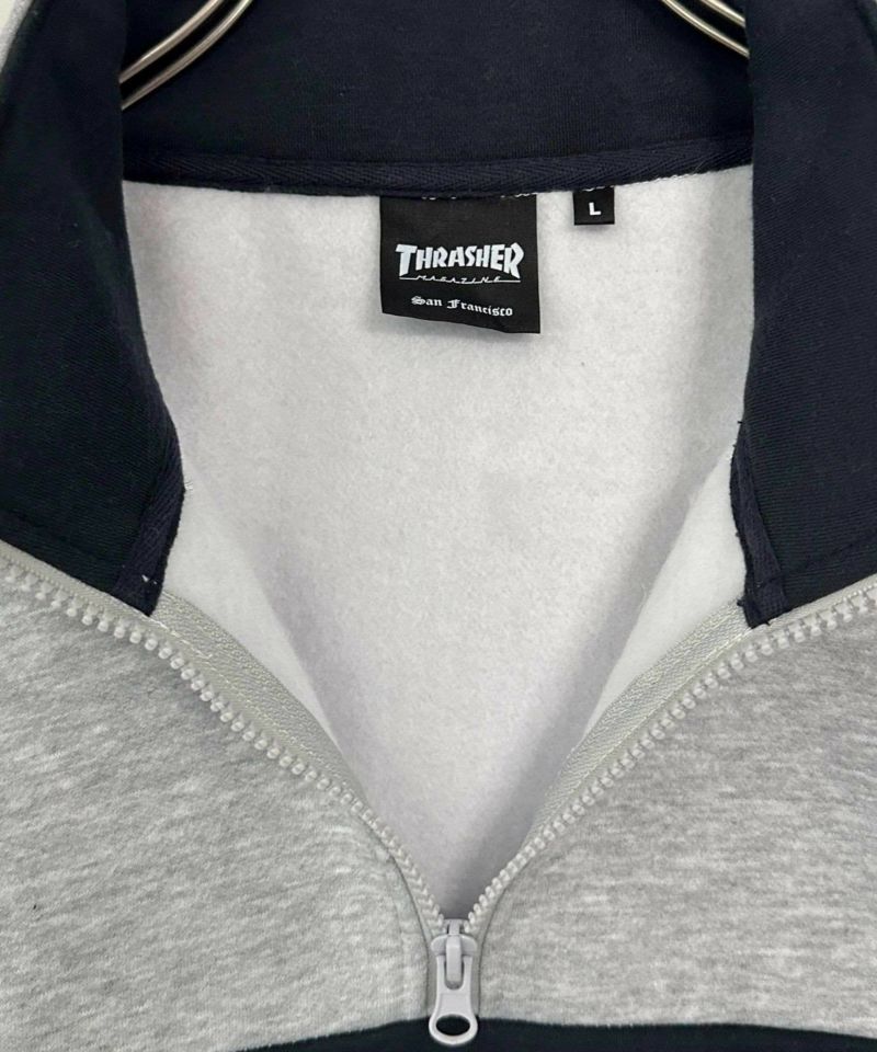 [期間限定価格]THRASHER  裏起毛切替ハーフジップ メンズ商品画像-10