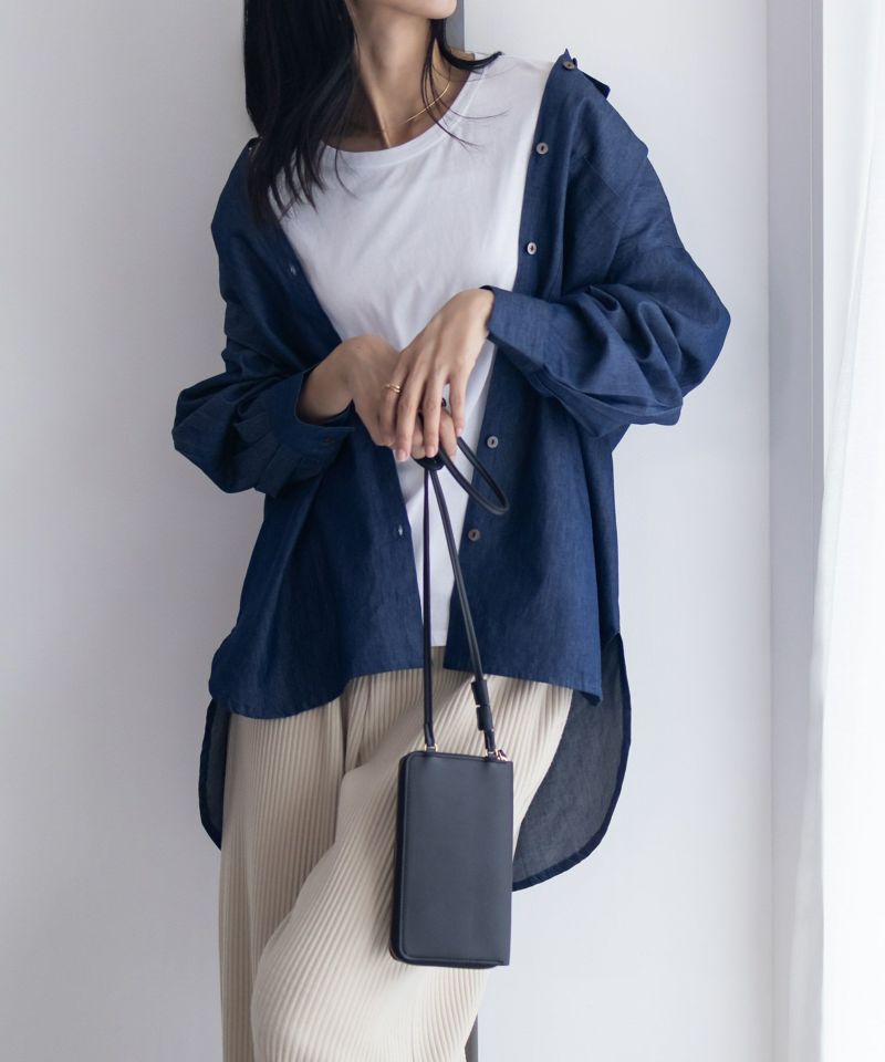 Howdy Marie  インドデニムチュニックシャツ レディース商品画像-9