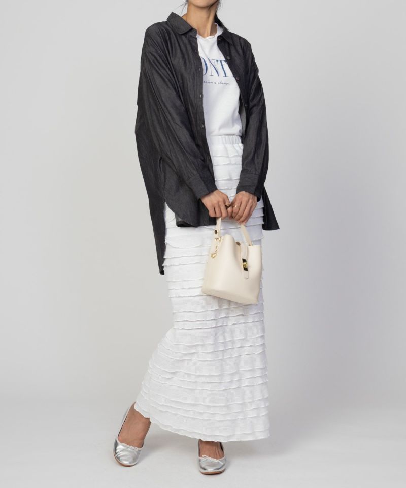 Howdy Marie  インドデニムチュニックシャツ レディース商品画像-22