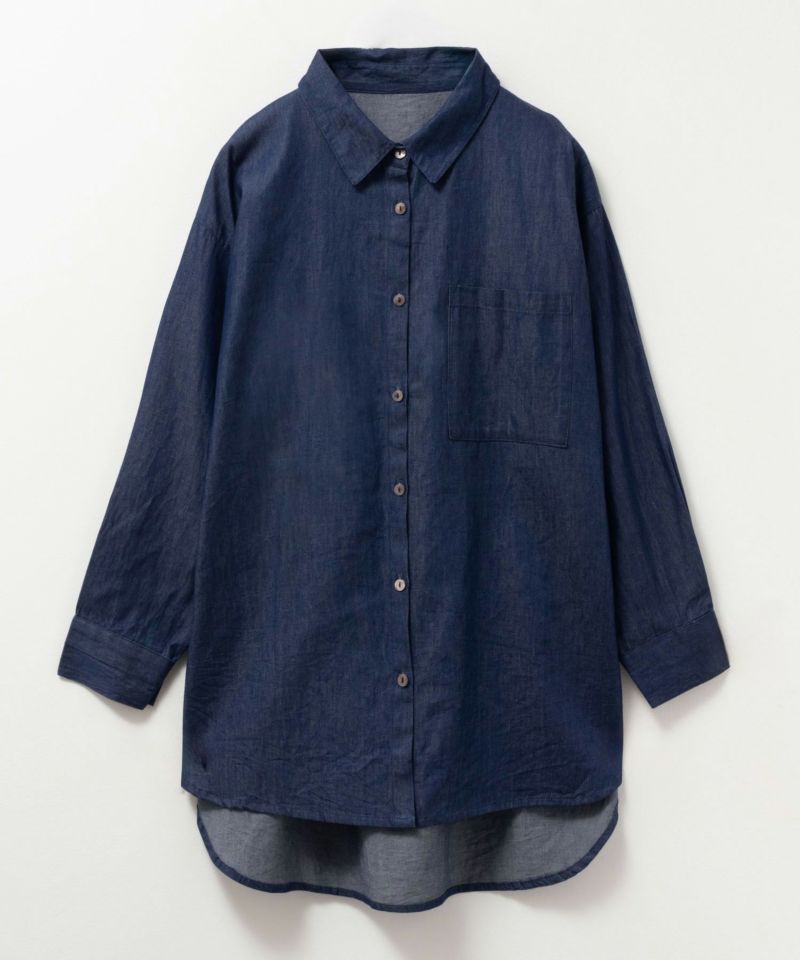 Howdy Marie  インドデニムチュニックシャツ レディース商品画像-27