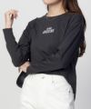 NAVY センター刺繍ロンT レディース ネコポス 対応商品