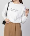 NAVY 刺繍ロゴロンT レディース ネコポス 対応商品