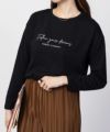 NAVY 刺繍ロゴロンT レディース ネコポス 対応商品