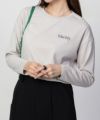 NAVY フラワープリントロンT レディース ネコポス 対応商品