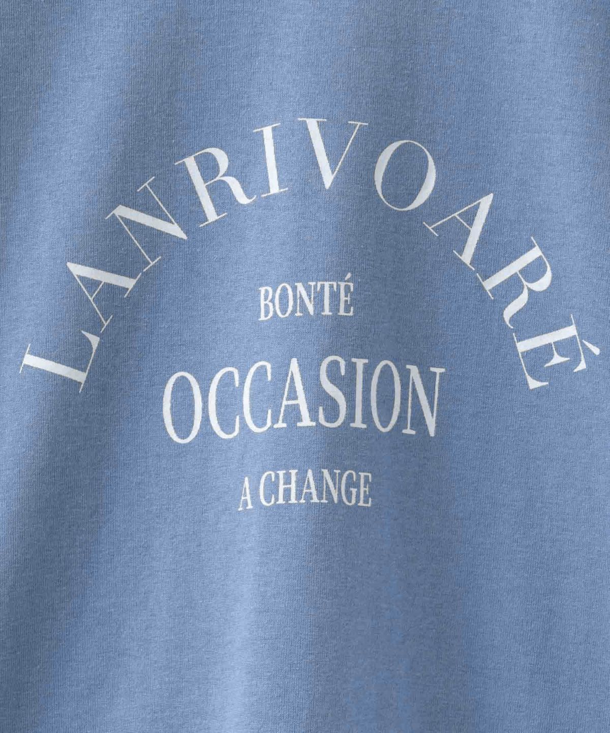 NAVY アーチプリントロンT レディース ネコポス 対応商品