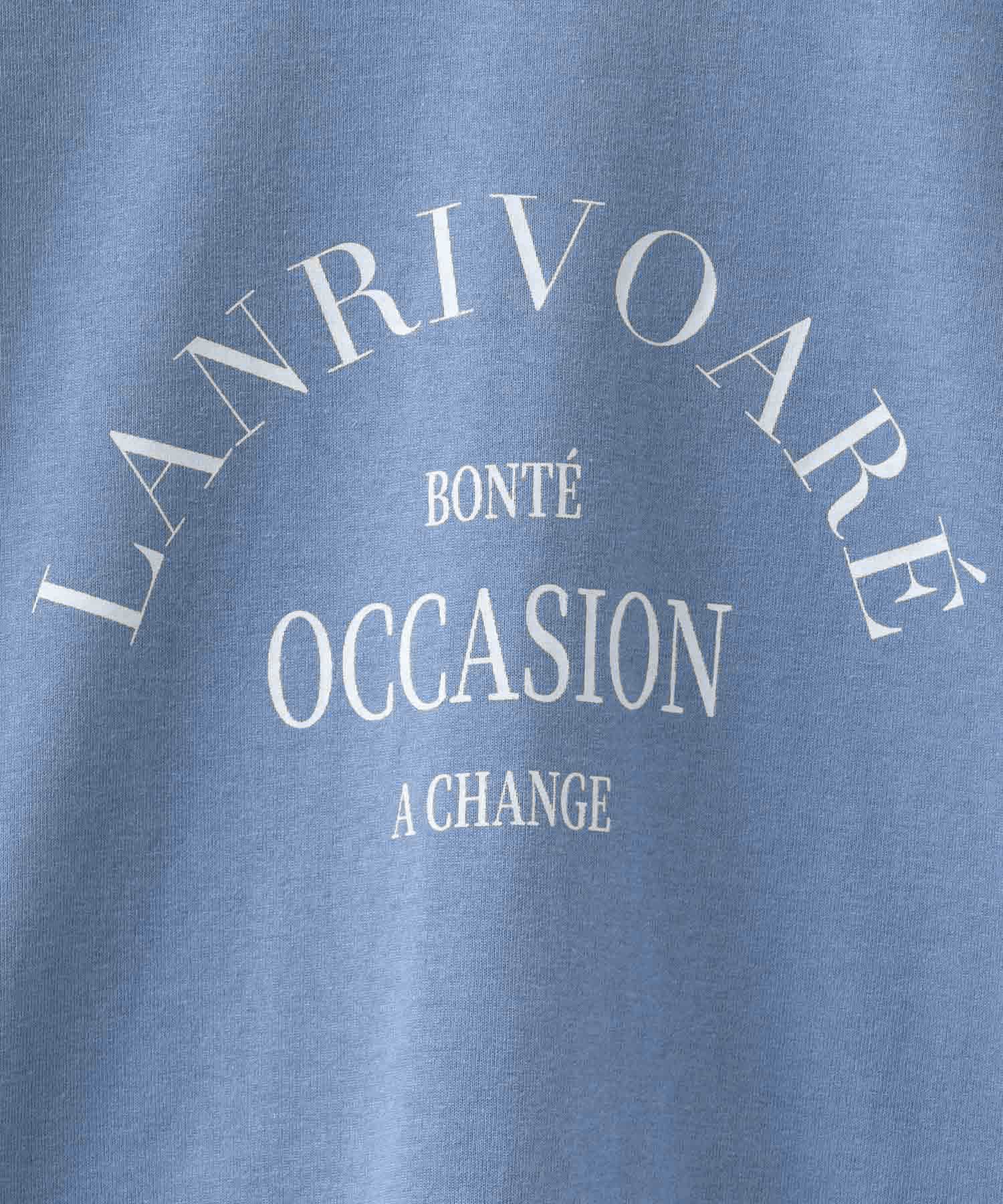 NAVY アーチプリントロンT レディース ネコポス 対応商品