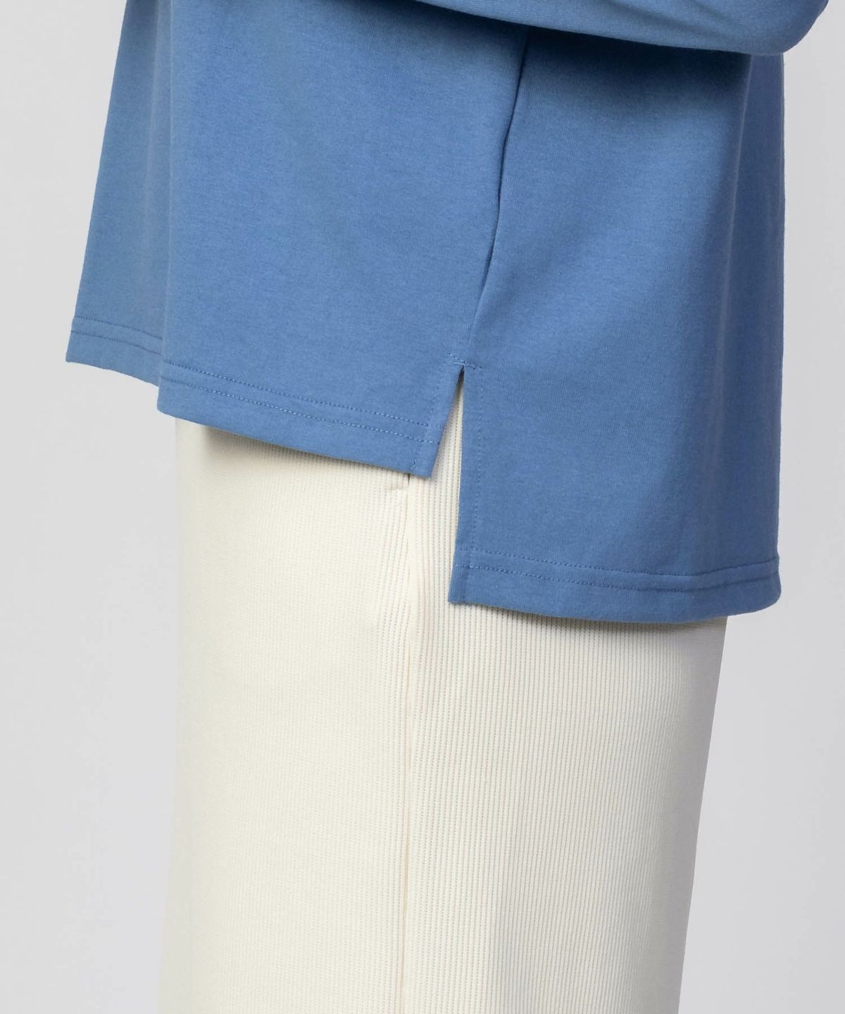 NAVY アーチプリントロンT レディース ネコポス 対応商品