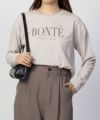 NAVY ロゴプリントロンT レディース ネコポス 対応商品