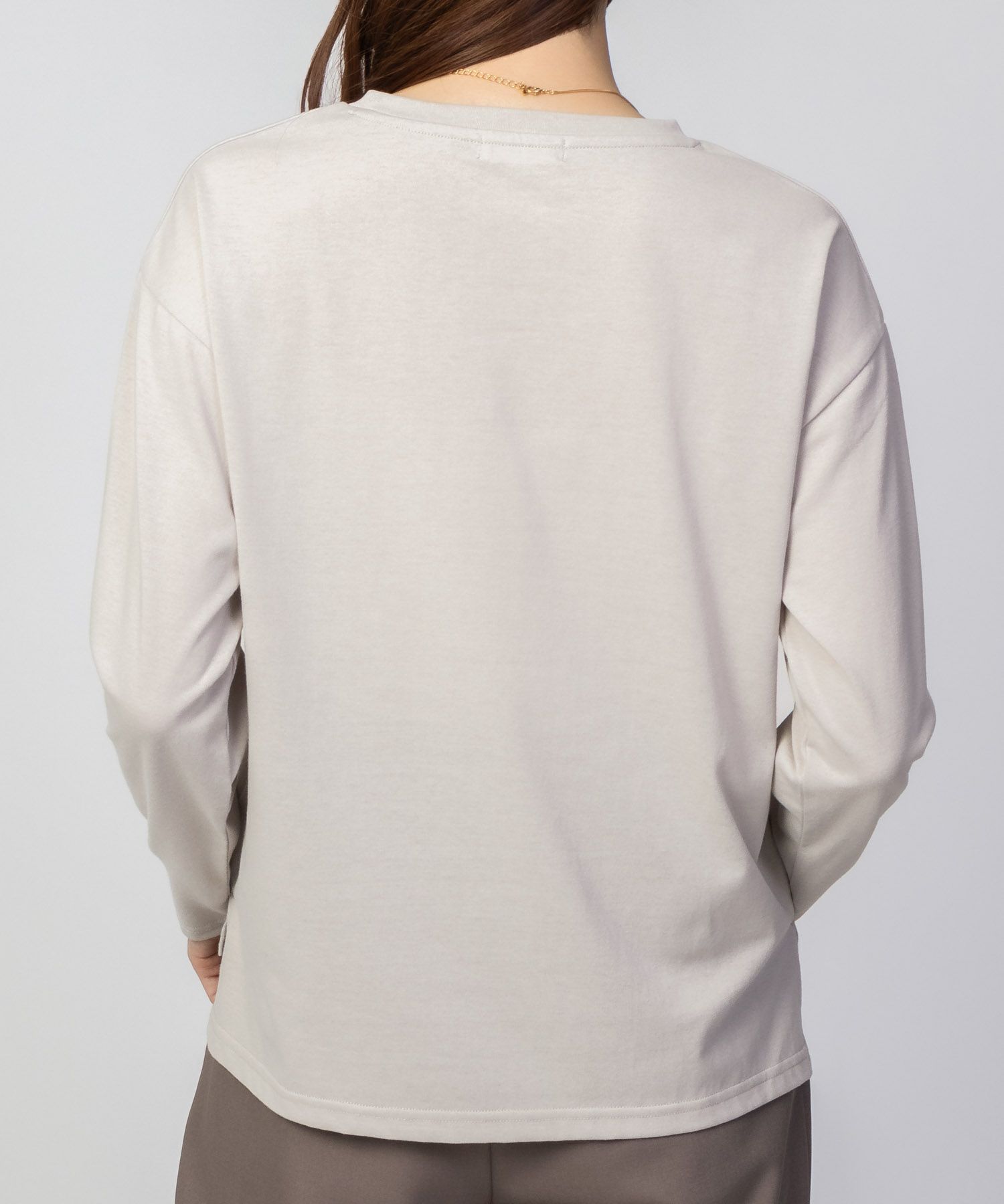 [値下げ]nAvy ロゴプリントロンT レディース メール便 対応商品商品画像-14