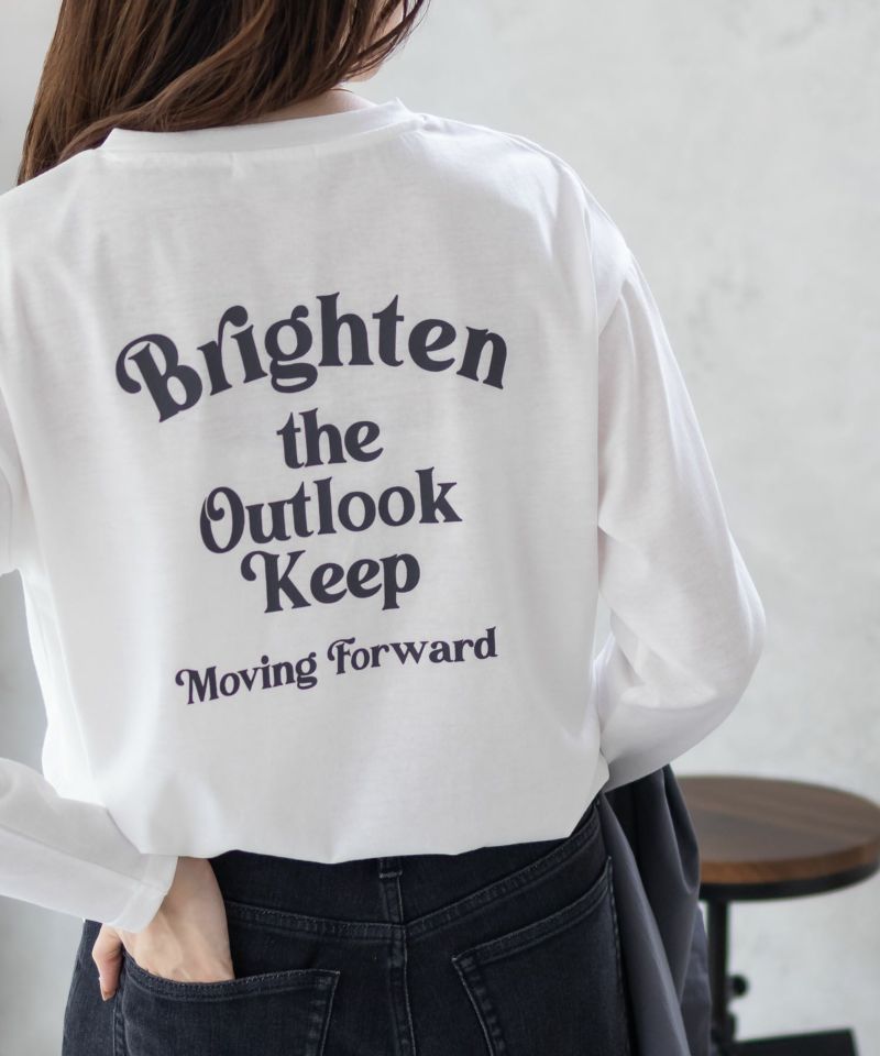 nAvy バックプリントロンT レディース メール便 対応商品商品画像-4