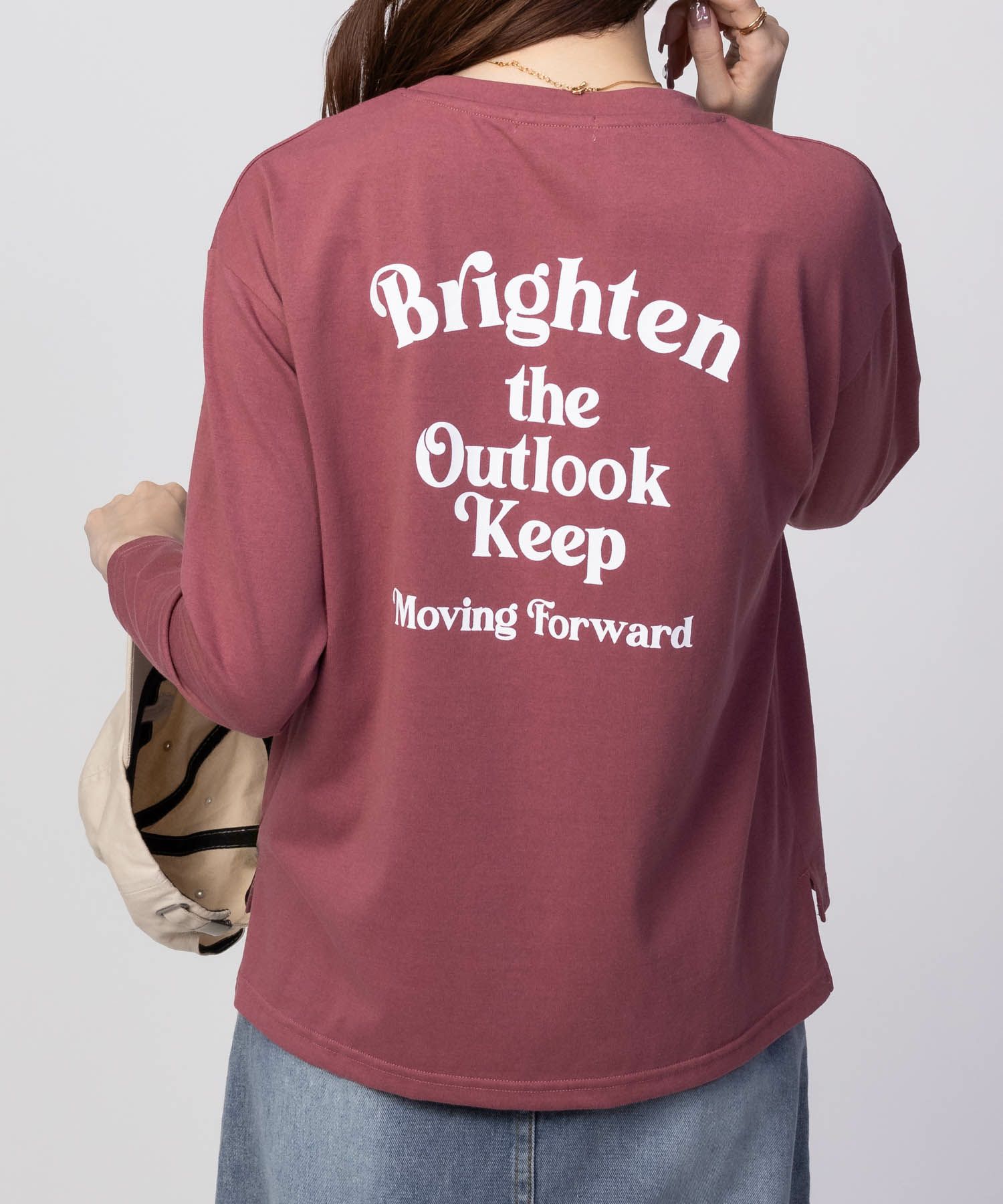 nAvy バックプリントロンT レディース メール便 対応商品商品画像-17