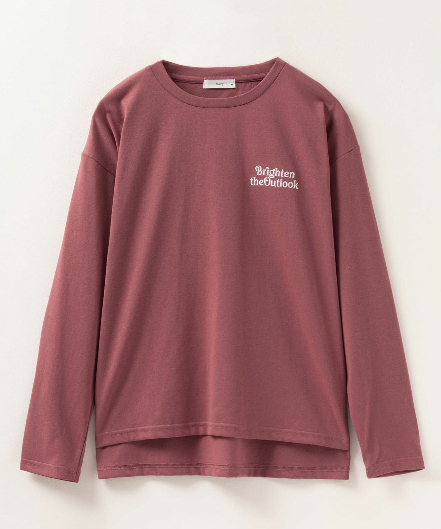 NAVY バックプリントロンT レディース ネコポス 対応商品