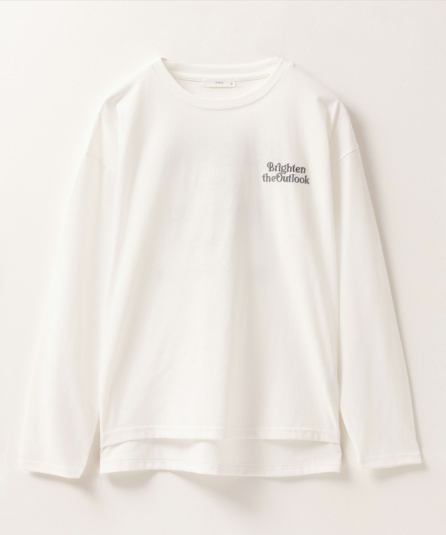 NAVY バックプリントロンT レディース ネコポス 対応商品