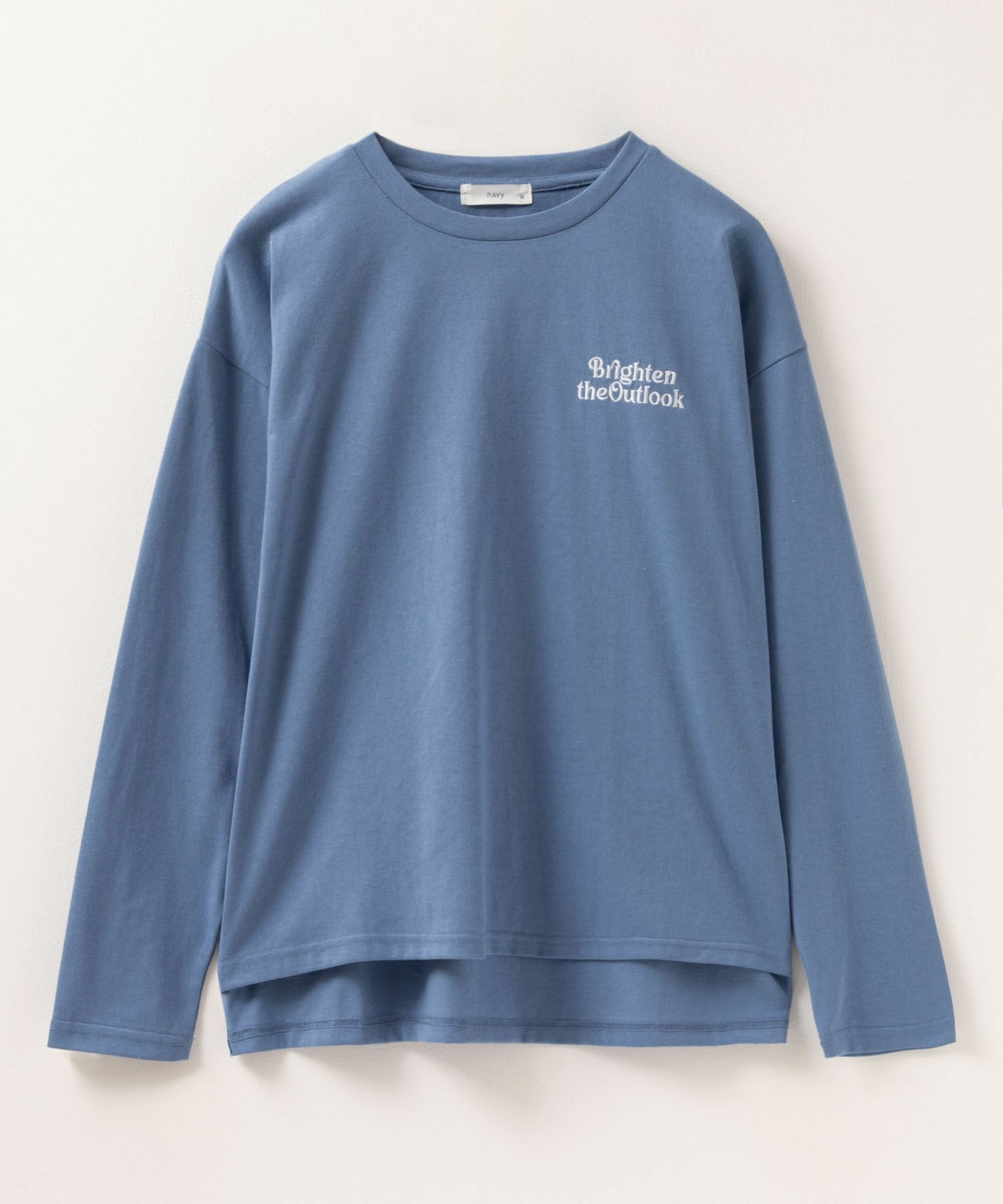 NAVY バックプリントロンT レディース ネコポス 対応商品