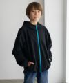NAVY  シャットアウター 裏メッシュZIPパーカー キッズ商品サムネイル-2