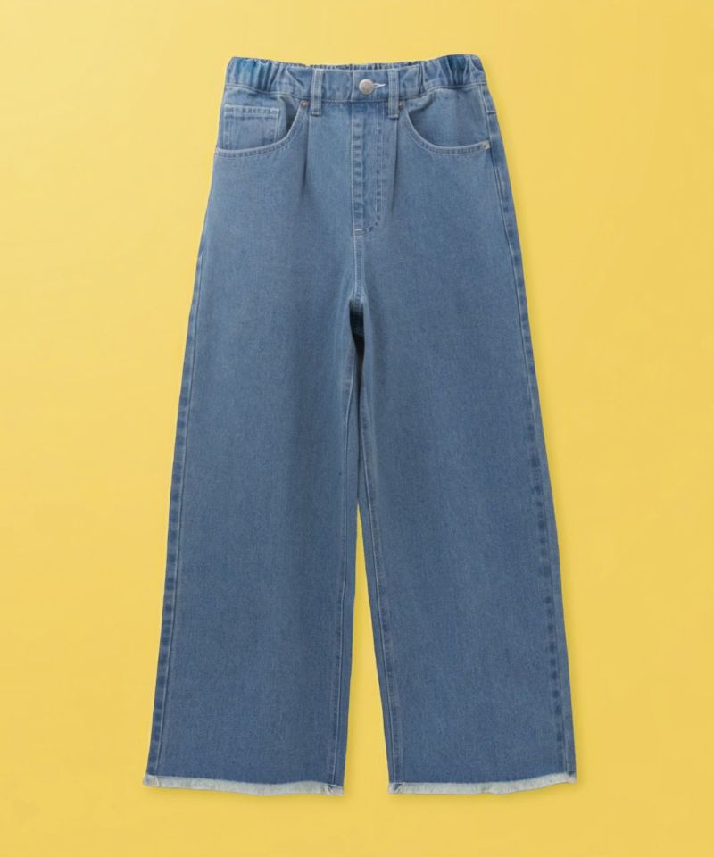 RICH MIX デニムワイドパンツ キッズ商品画像-1