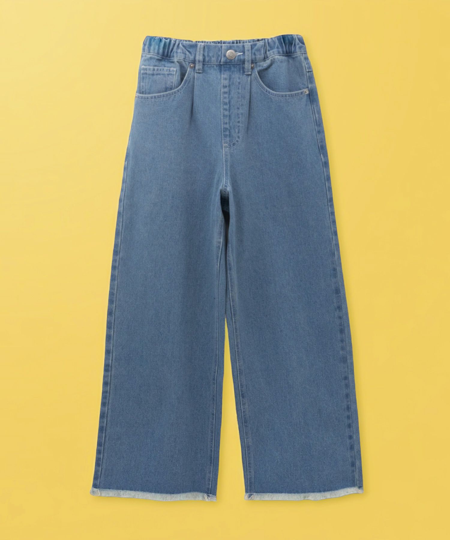 RICH MIX  デニムワイドパンツ キッズ商品サムネイル-1