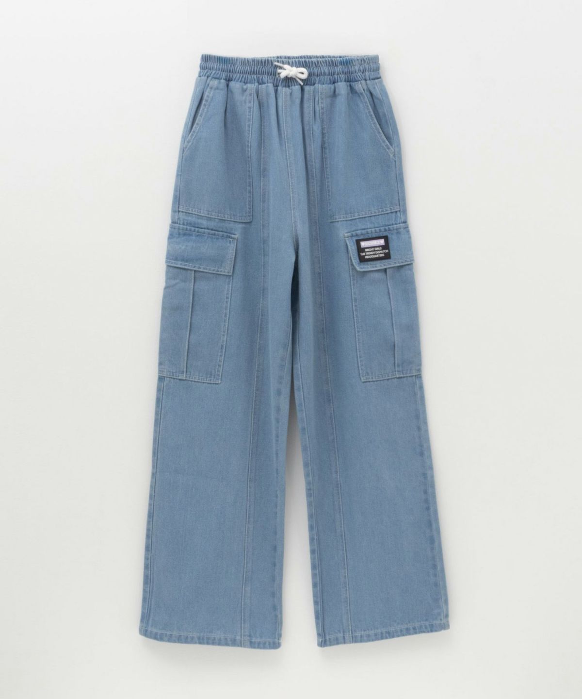 RICH MIX デニムカーゴパンツ キッズ