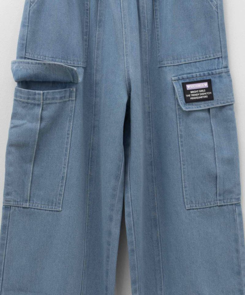RICH MIX  デニムカーゴパンツ キッズ商品画像-6