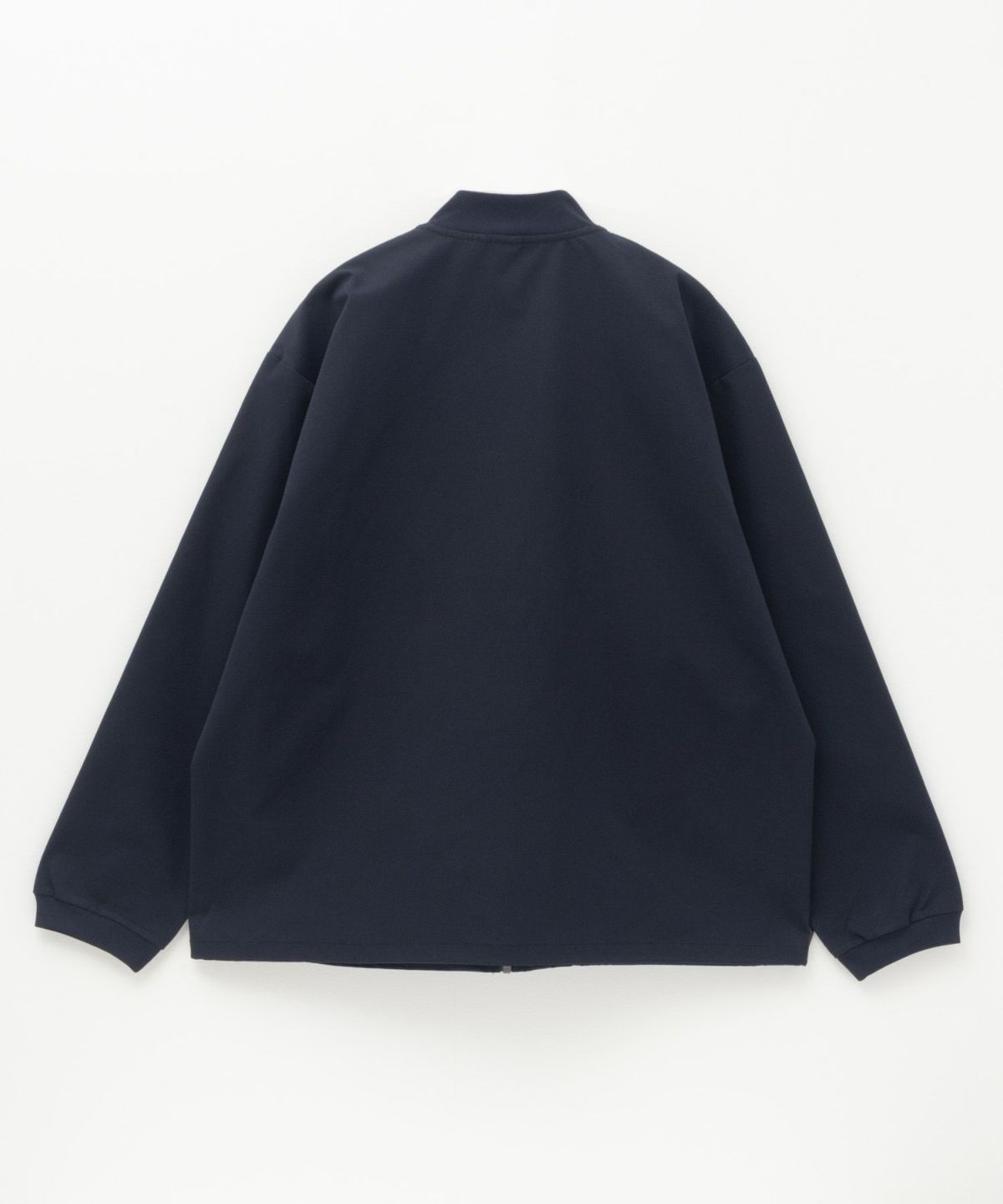 NAVY FIT ドビーストレッチリブブルゾン メンズ