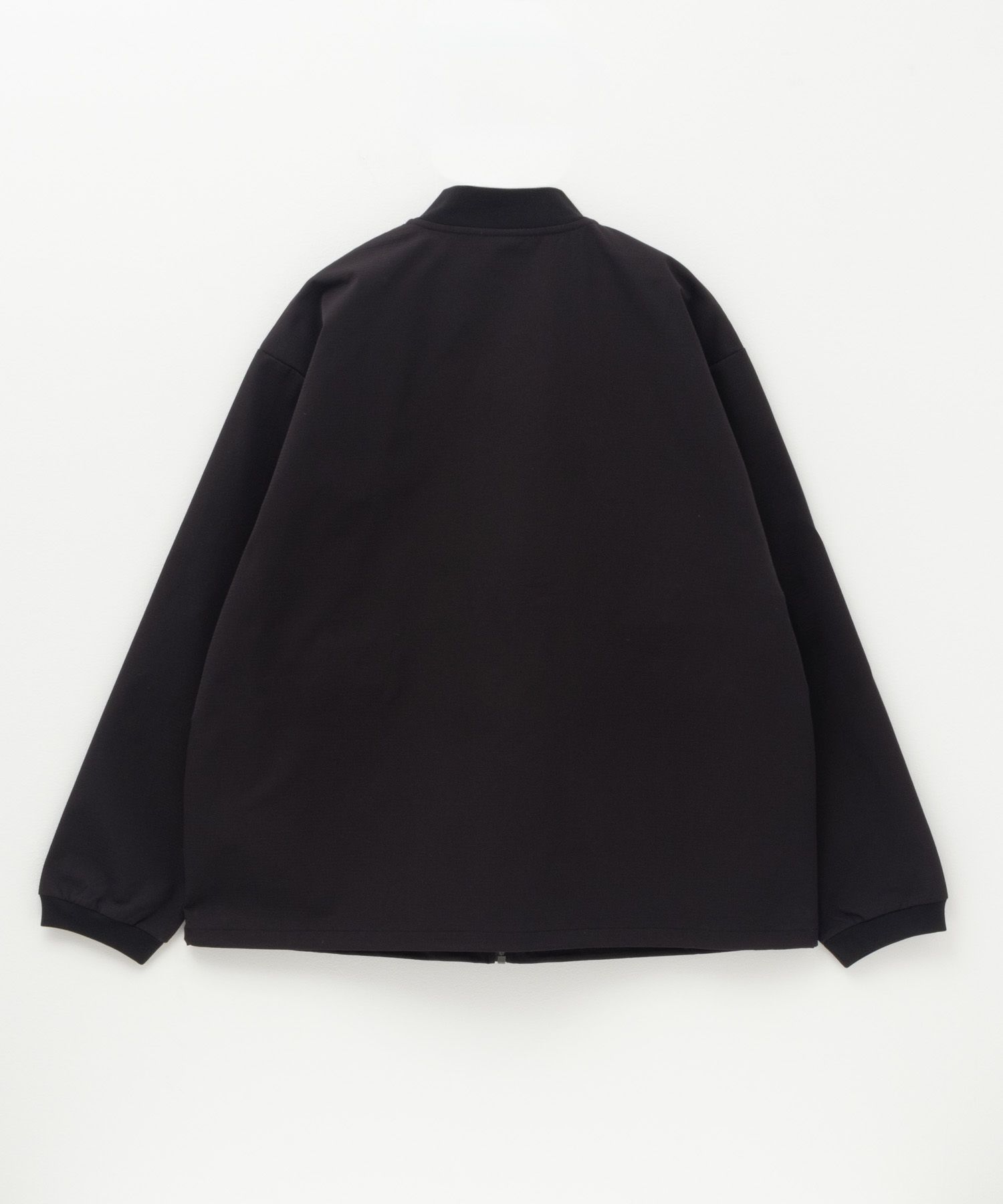 NAVY FIT ドビーストレッチリブブルゾン メンズ