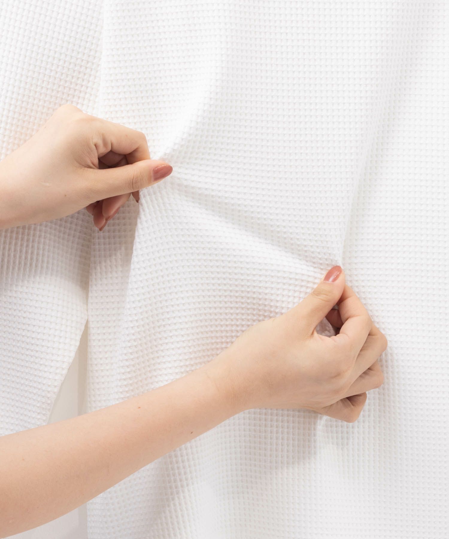 NAVY FIT ストレッチワッフル長袖Tシャツ メンズ