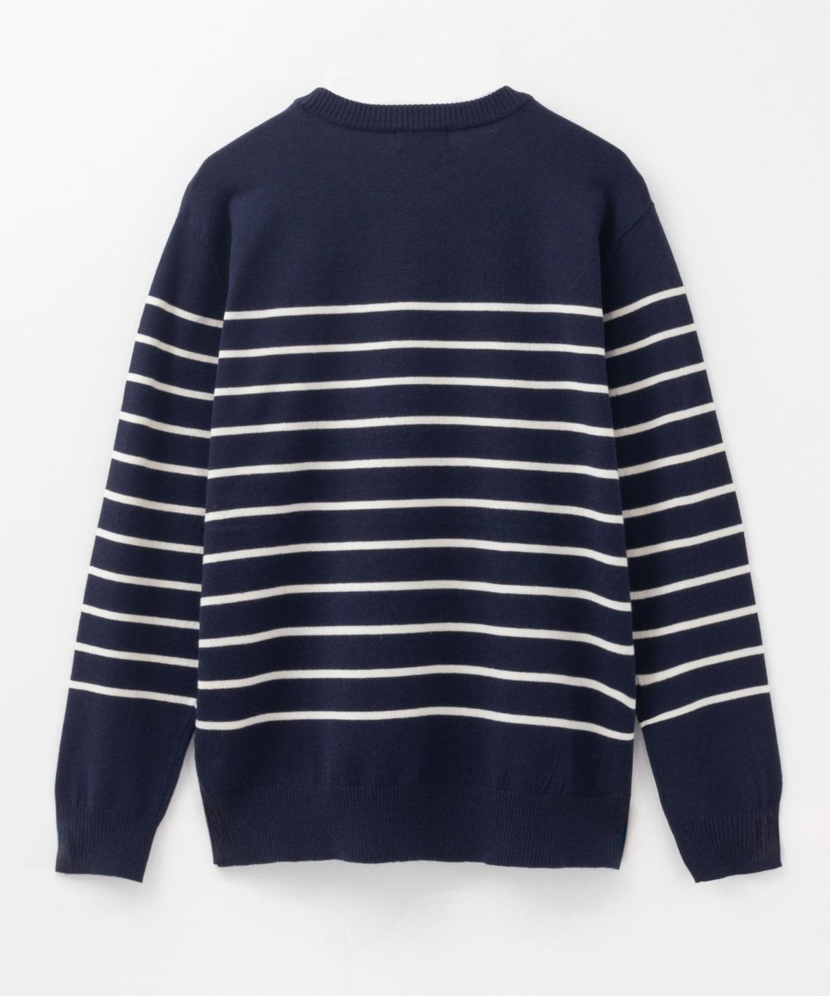 NAVY 素肌ニット ボーダーニット メンズ