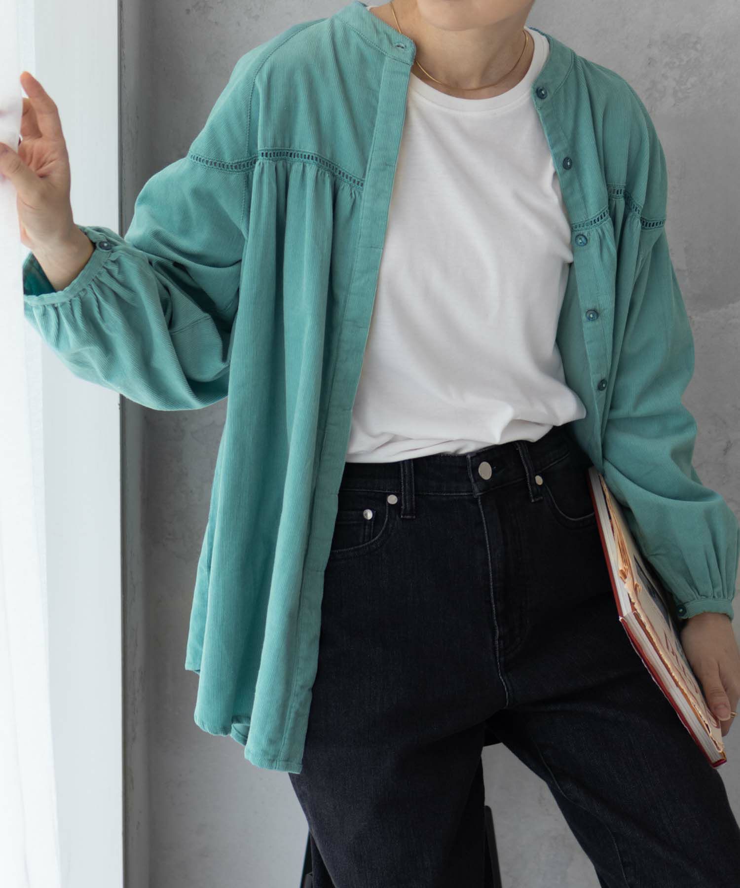 Howdy Marie  インドコールギャザーチュニック レディース商品サムネイル-9