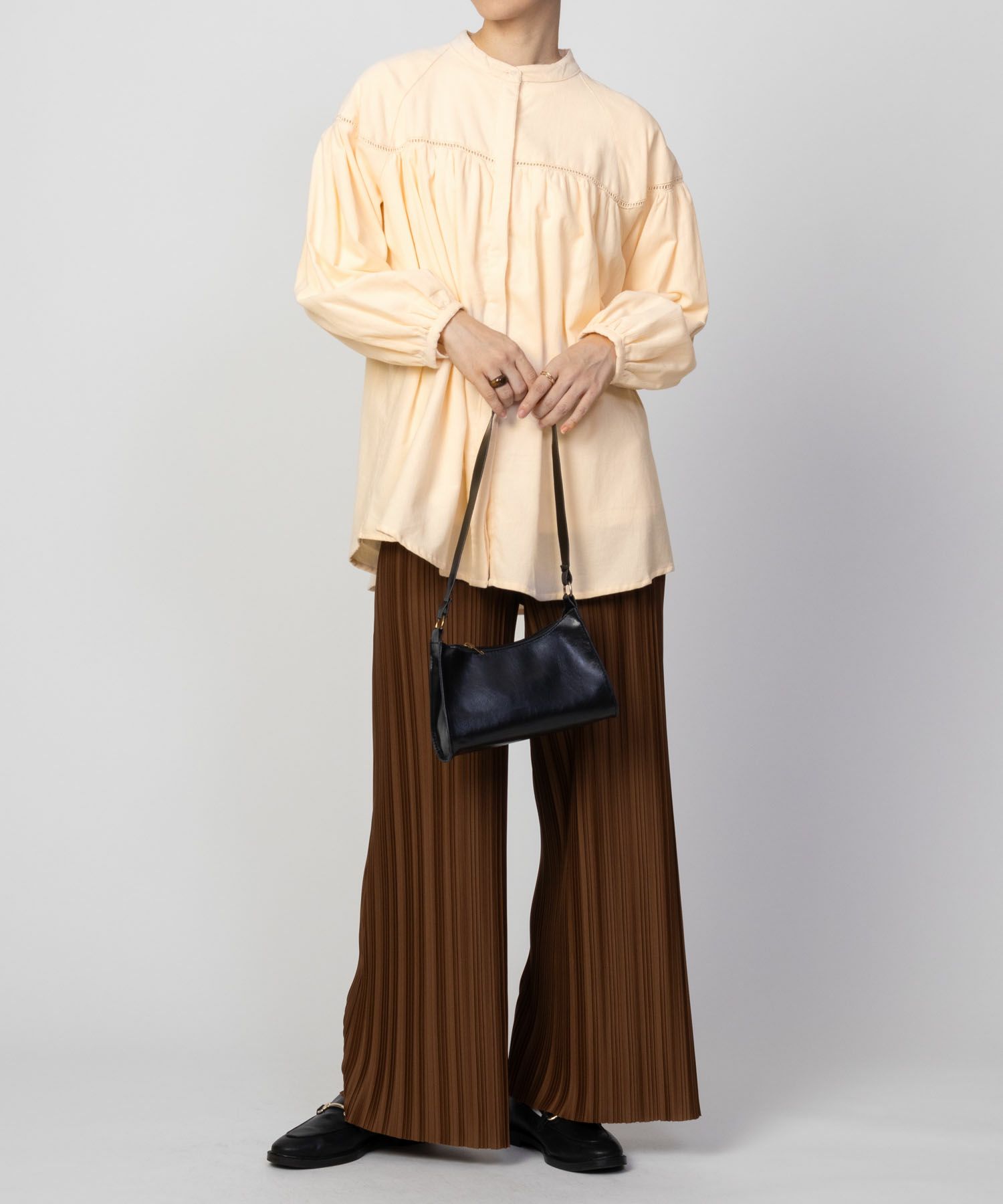 Howdy Marie インドコールギャザーチュニック レディース