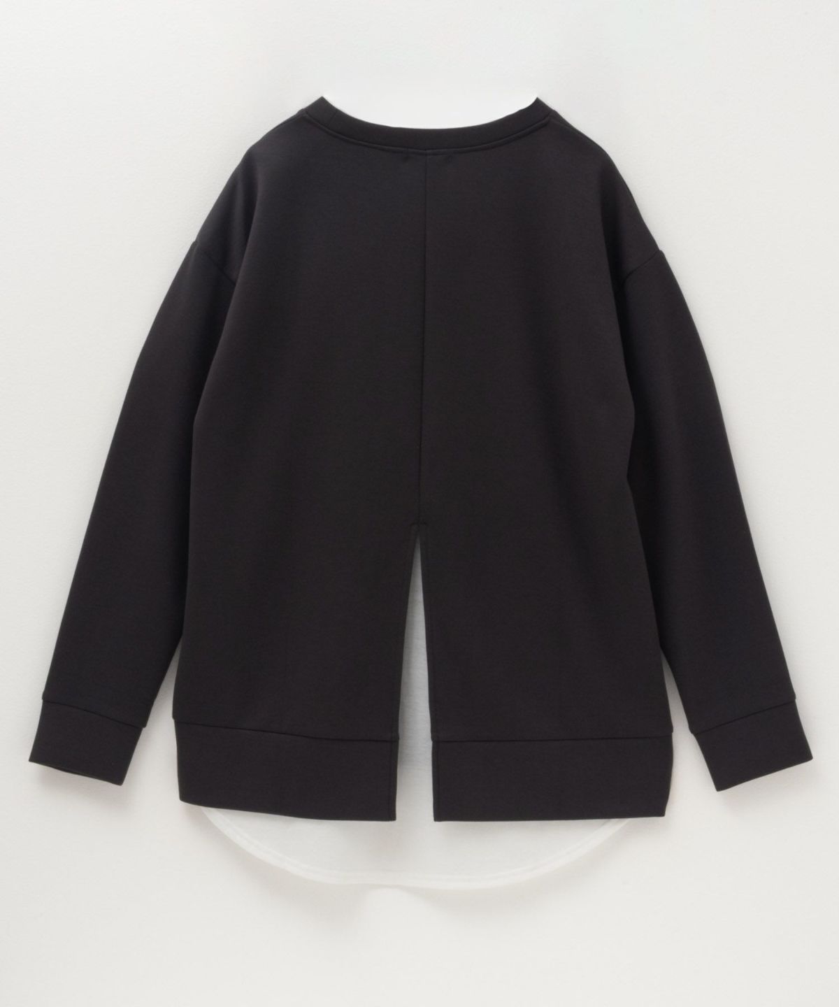 URBAN COLLECTION ポンチ素材 バックスリットプルオーバー レディース ネコポス 対応商品