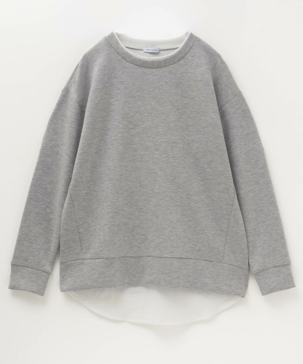 URBAN COLLECTION ポンチ素材 バックスリットプルオーバー レディース ネコポス 対応商品