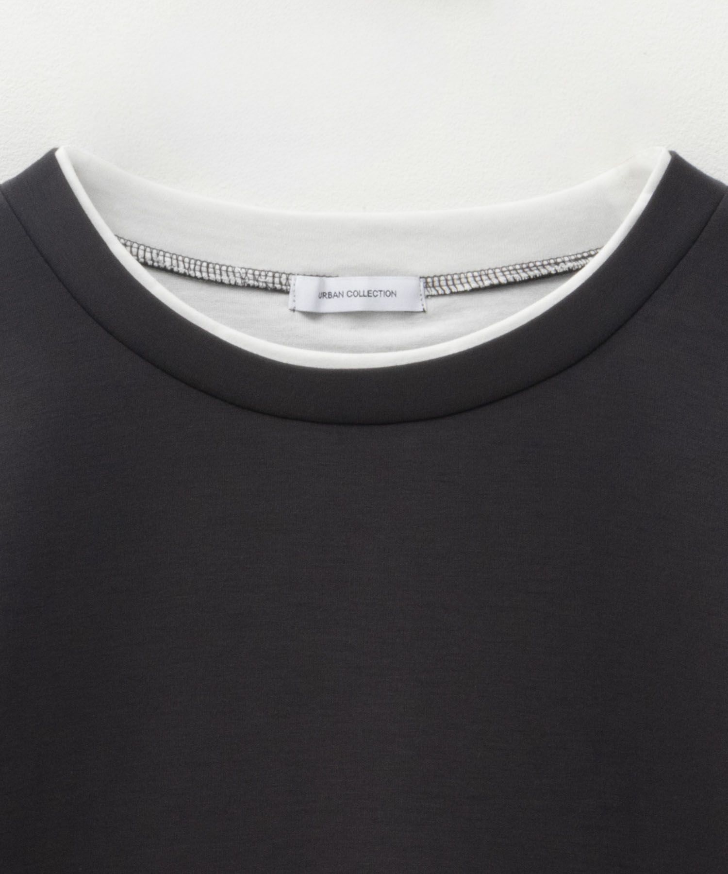 URBAN COLLECTION  ポンチ素材 バックスリットプルオーバー レディース メール便 対応商品商品画像-25