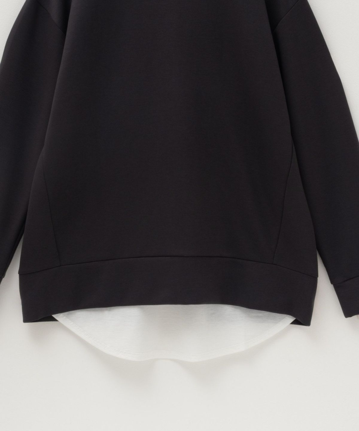 URBAN COLLECTION ポンチ素材 バックスリットプルオーバー レディース ネコポス 対応商品