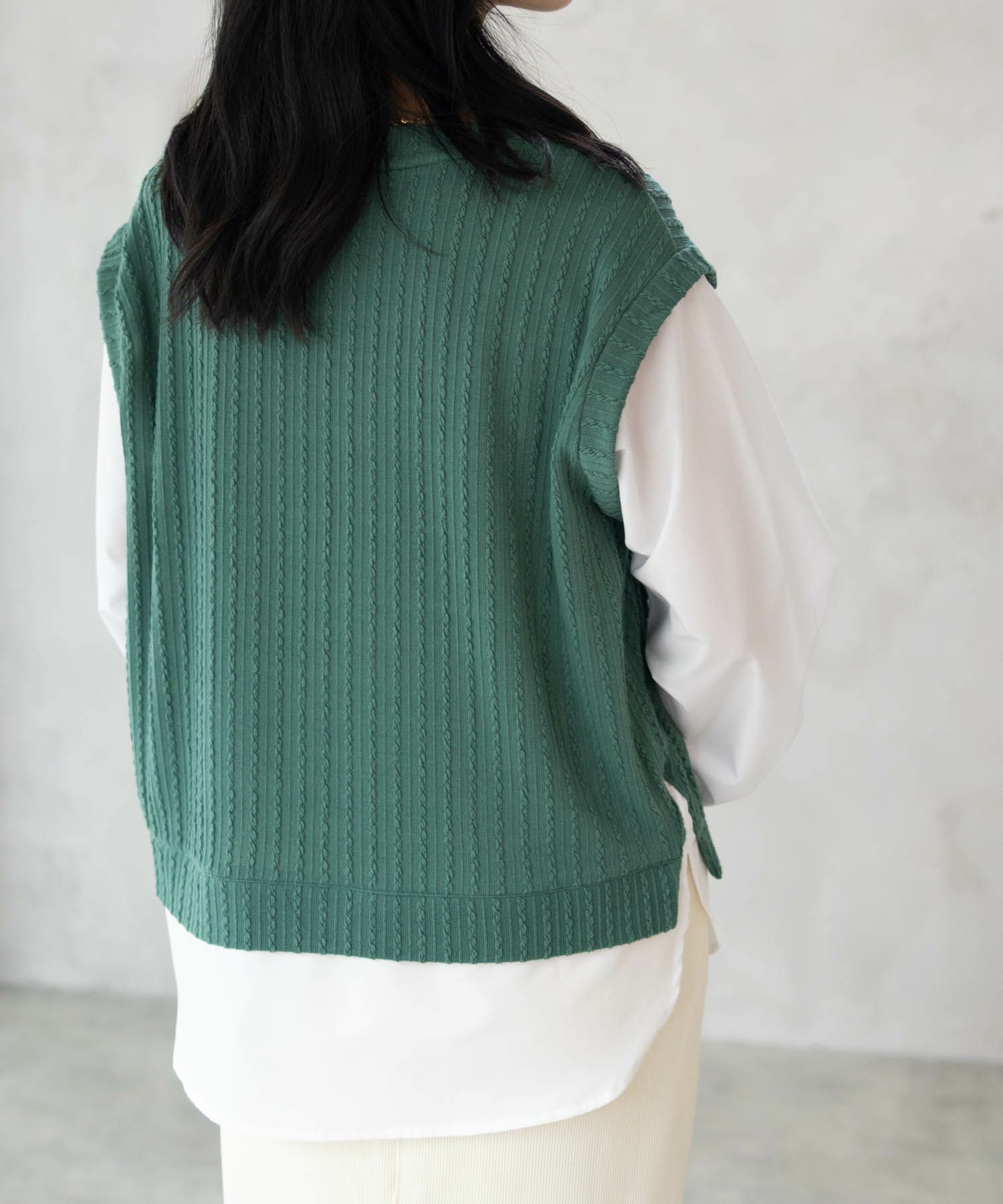 nAvy 時短 フェイクレイヤードプルオーバー レディース商品サムネイル-9