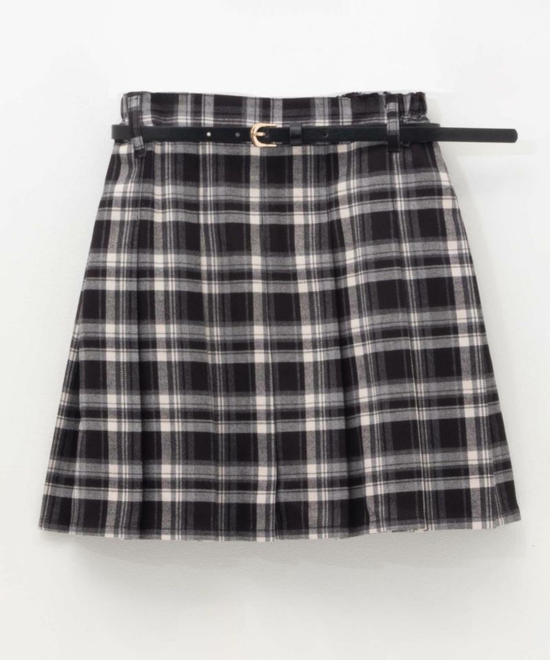 RICH MIX  ベルト付きプリーツスカート キッズ商品画像-1