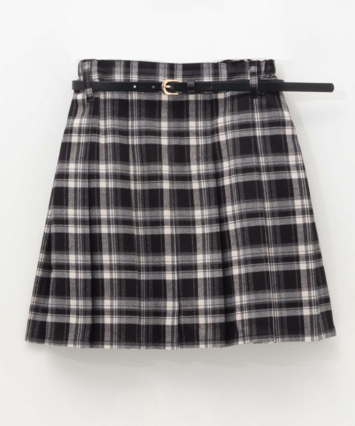 RICH MIX ベルト付きプリーツスカート キッズ