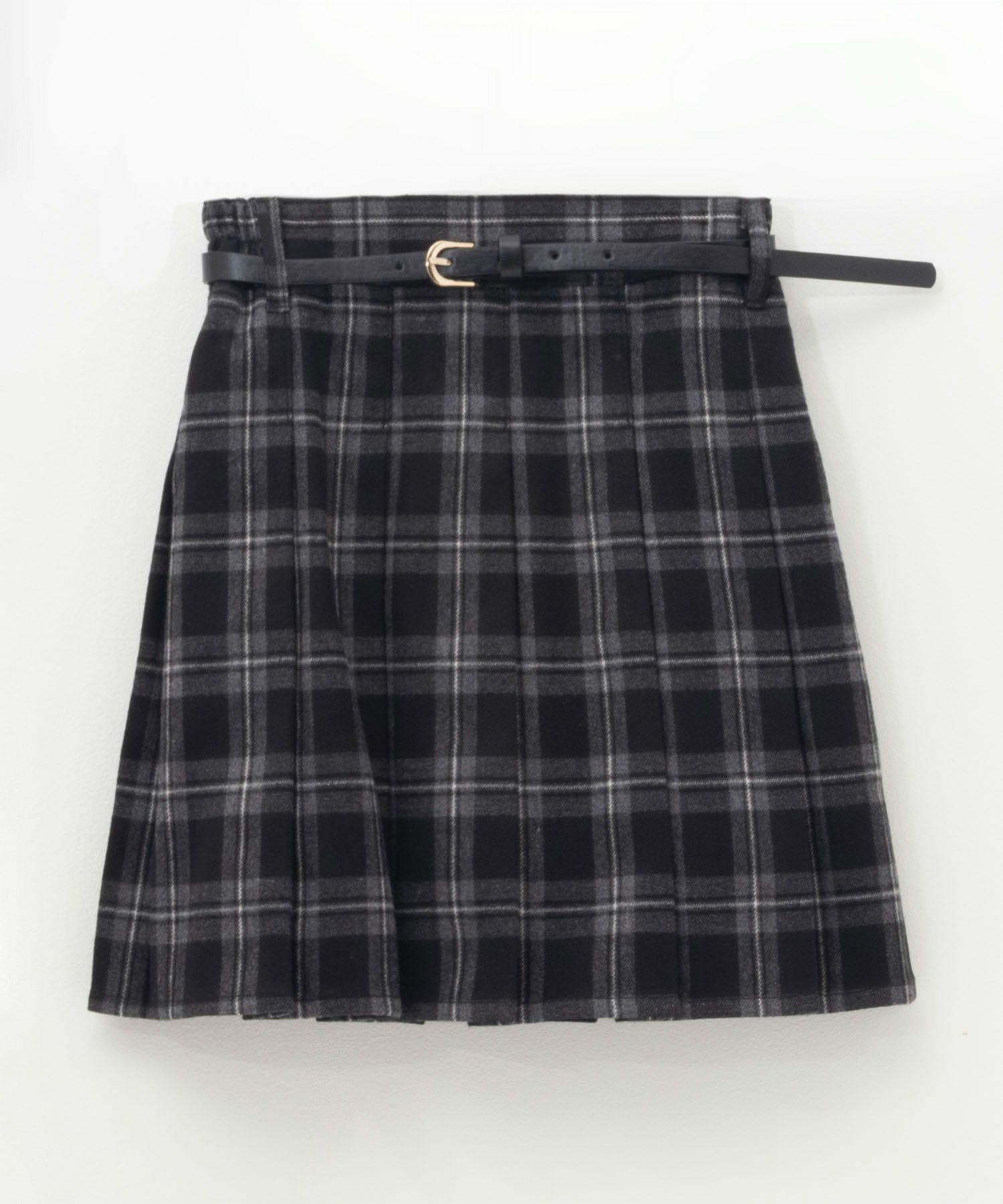 RICH MIX  ベルト付きプリーツスカート キッズ商品画像-3