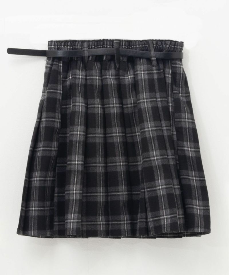 RICH MIX  ベルト付きプリーツスカート キッズ商品画像-4