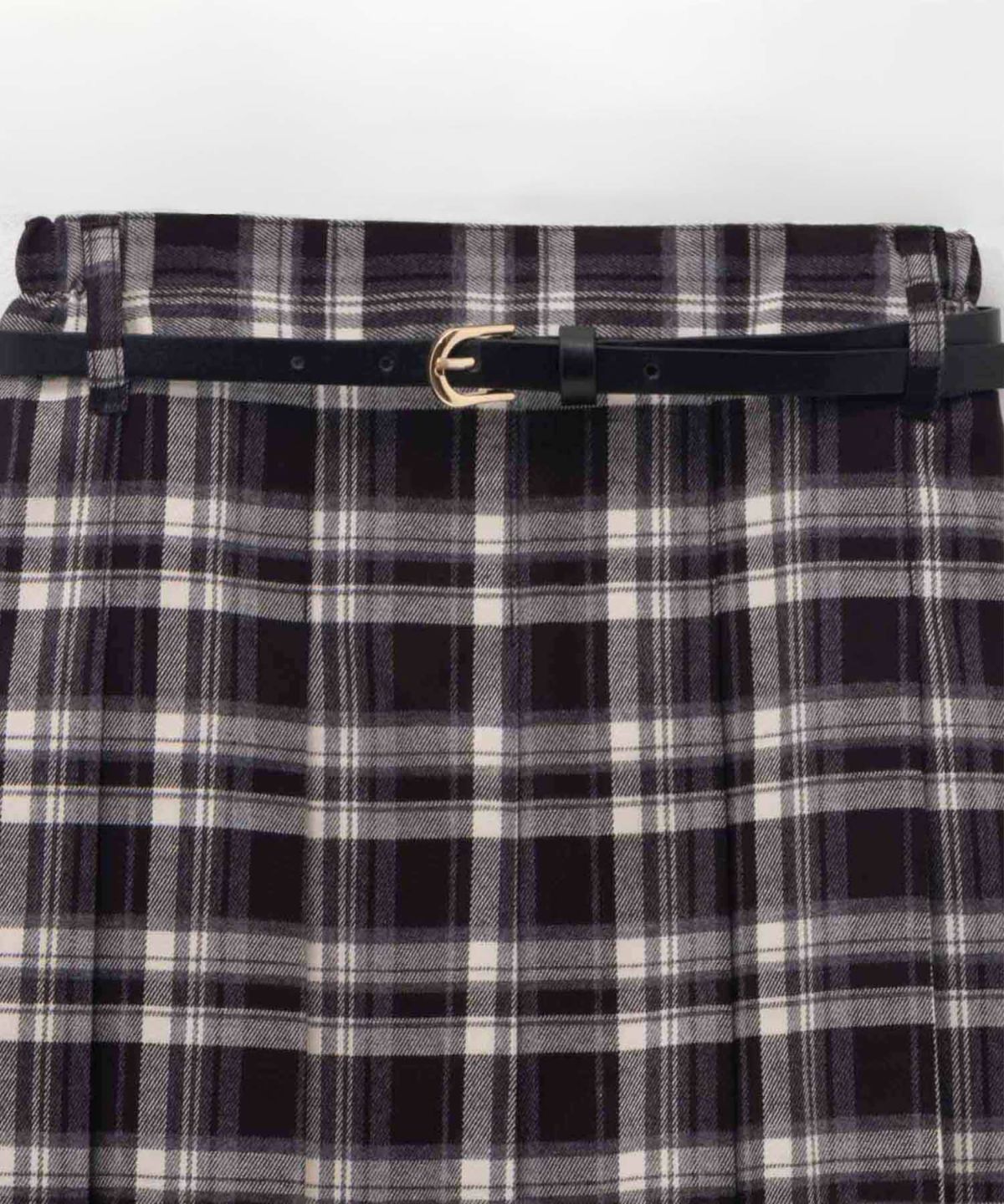 RICH MIX ベルト付きプリーツスカート キッズ