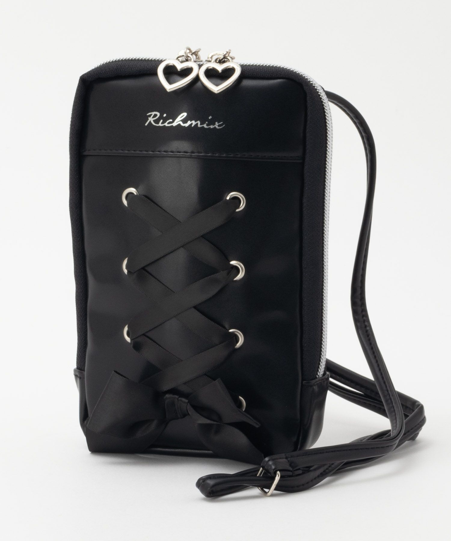 RICH MIX  レースアップショルダーポーチ キッズ商品画像-1