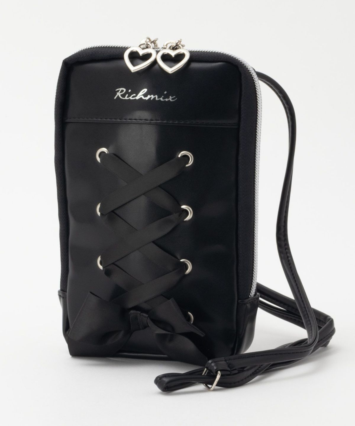 RICH MIX レースアップショルダーポーチ キッズ