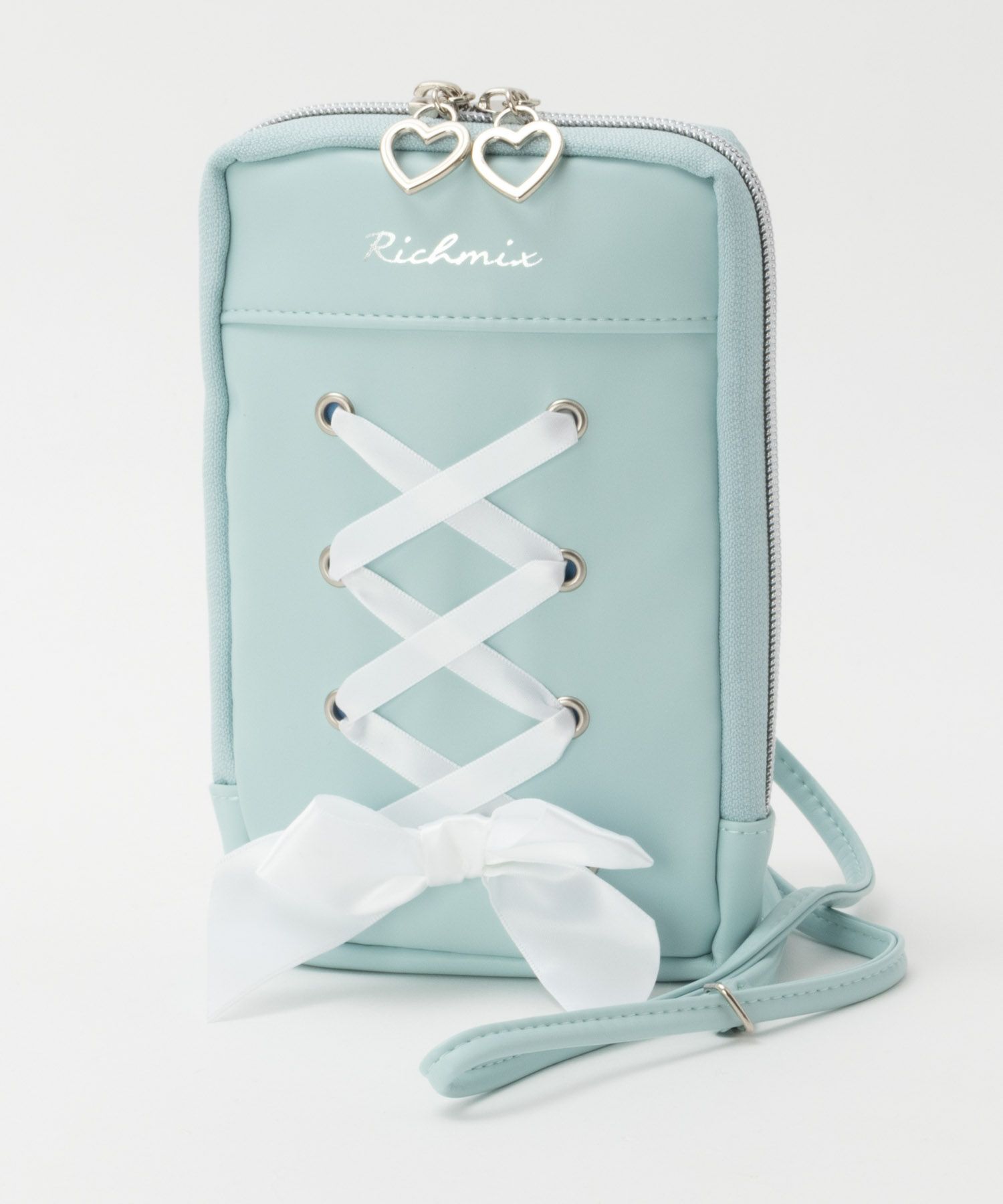 RICH MIX レースアップショルダーポーチ キッズ