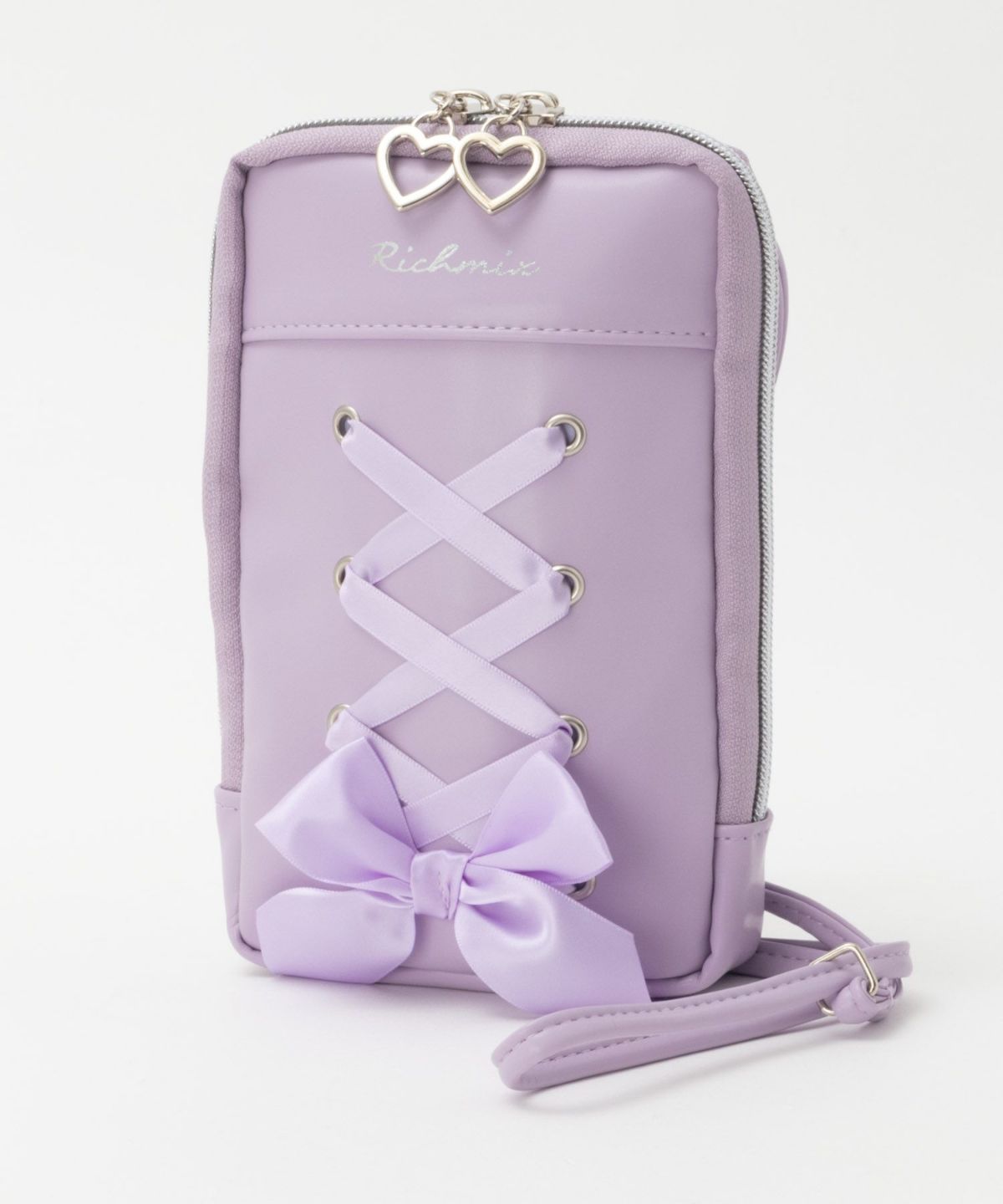 RICH MIX レースアップショルダーポーチ キッズ